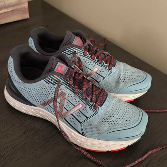New Balance 680v5 Women's Clear Sky Running Shoes Size 9.5 - Picture 9 of 12